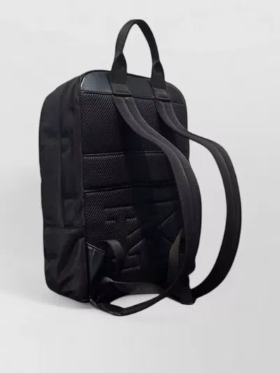 Kiton Quilted Backpack Adjustable Straps Top Handle