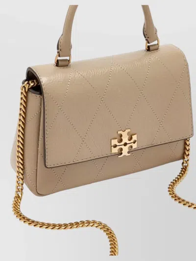 Tory Burch Quilted Top Handle Chain Wallet Mini
