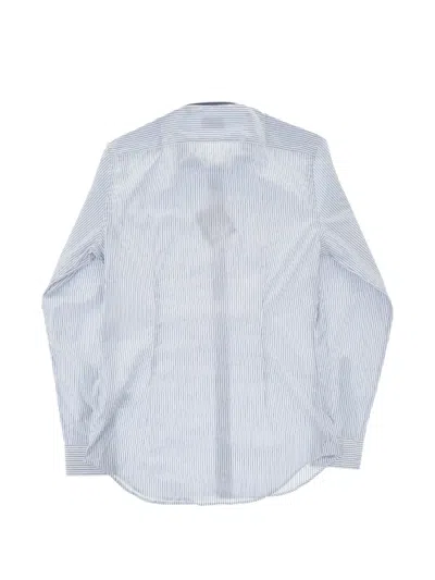 Corneliani Stripe-pattern Shirt In Blue