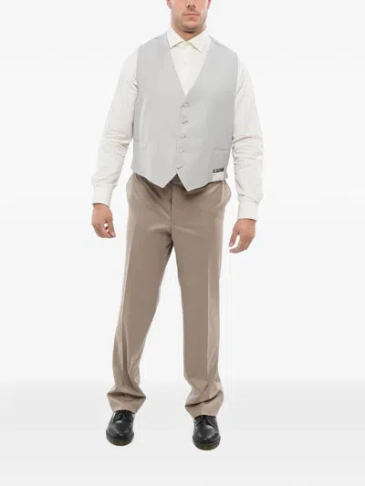 Corneliani Five-button Waistcoat In White