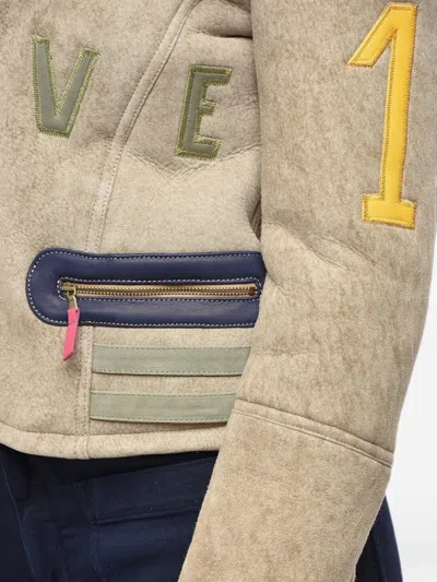 History Repeats Embroidered Jacket In Brown