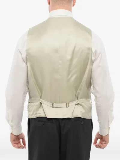 Corneliani Single-breasted Waistcoat In Grey