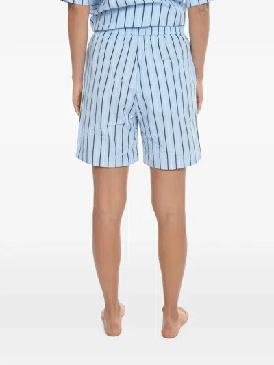 Samsoe & Samsoe Devon Mini Shorts In Blue