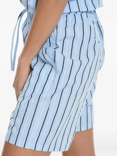 Samsoe & Samsoe Devon Mini Shorts In Blue