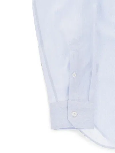 Corneliani Cotton Shirt In Blue