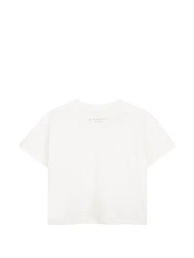 Givenchy Floral-embroidered T-shirt In White