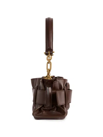 Balmain Anthem Mini Bag In Smooth Leather In Pattern