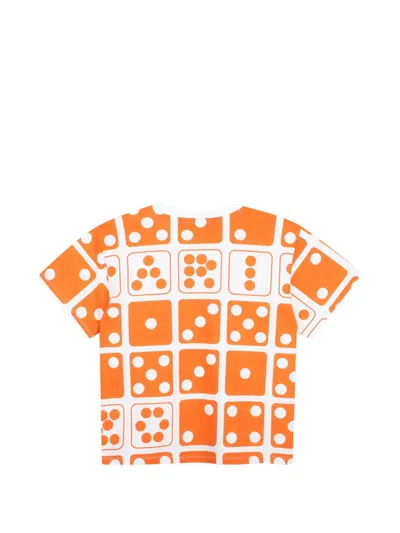 Kenzo Dice-print T-shirt In Multi
