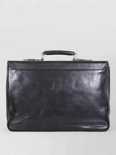 Sait Briefcase Dual Pockets Front Flap Handle