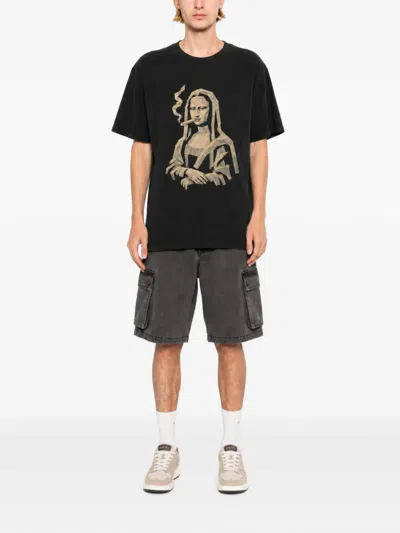 Melt Graphic-print T-shirt In Black