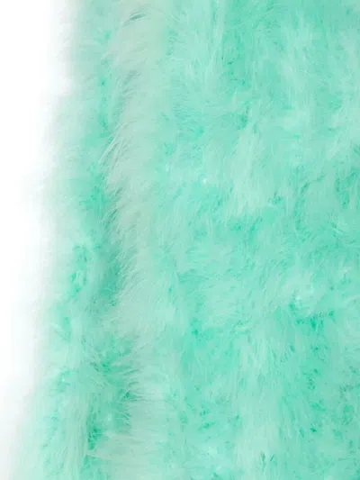 N°21 Faux Fur Texture Lightweight Rectangular Soft Stole