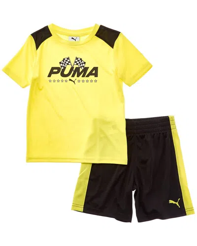 Puma 2pc T-shirt & Short Set In Multi