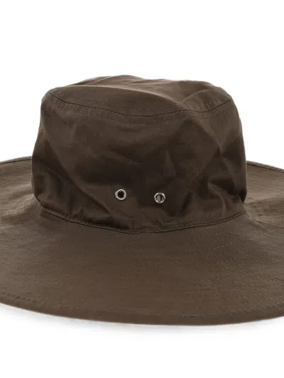 Dsquared2 Wide-brim Drawstring Floppy Hat In 그린