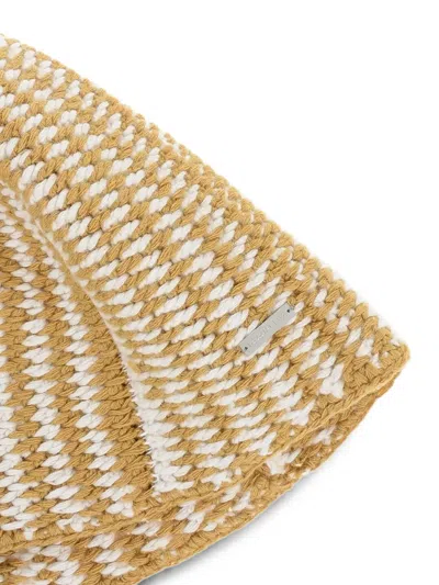 Dsquared2 Knitted Beanie Hat In 뉴트럴