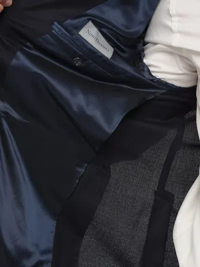 Corneliani Notch-lapel Blazer In 블루