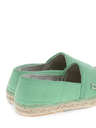 Dsquared2 Leather Espadrilles In Multi