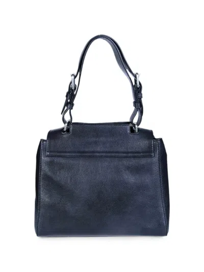 Orciani Sveva S Grained Leather Shoulder Bag In Pattern