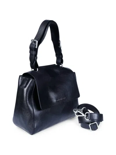 Orciani Sveva S Grained Leather Shoulder Bag In Pattern