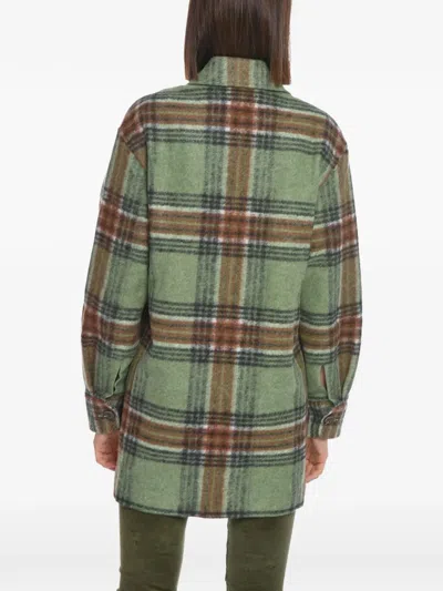 Samsoe & Samsoe Rosalie Checked Overshirt In Multi