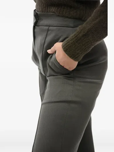 Sa Su Phi Concealed-front-fastening Trousers In Multi