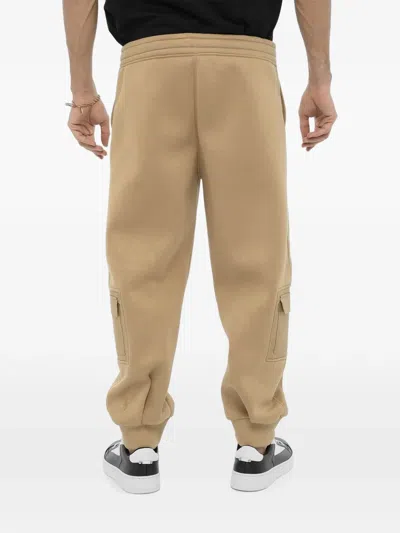 Neil Barrett Cargo-pocket Track Pants In Brown
