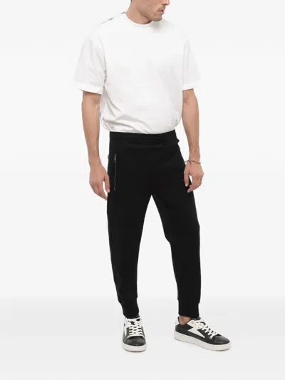 Neil Barrett Zip-pocket Track Pants In Multi