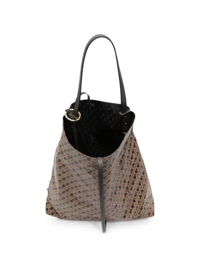 Gherardini Monogram-print Tote Bag In Pattern