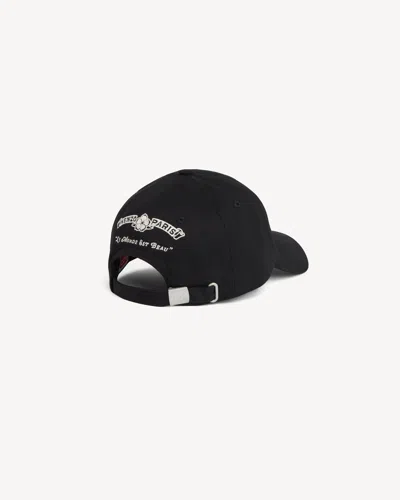 Kenzo 6-panel Adjustable Cap With Emblem In Black
