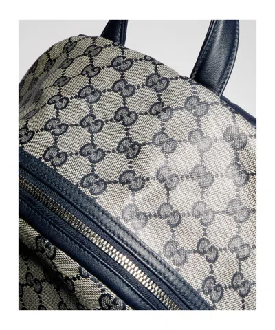 Gucci Essence Classic Medium Backpack In Blue