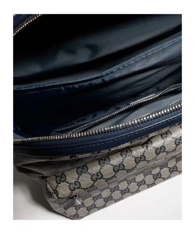 Gucci Essence Classic Medium Backpack In Blue