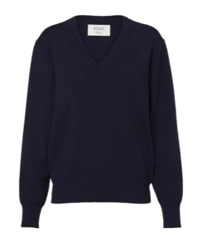 Rohe Wool Sweater In Blue