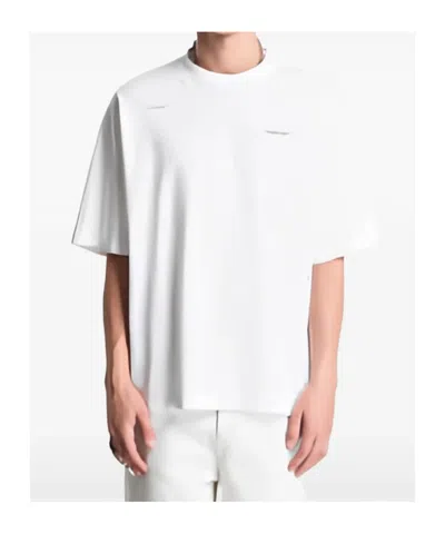 Off-white Cut Here T-shirt In White