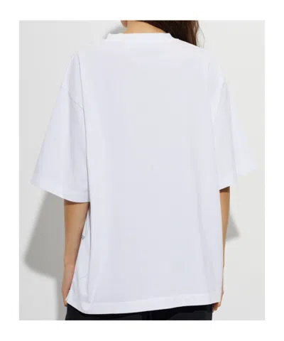 Off-white Cut Here T-shirt In White