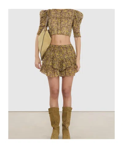 Isabel Marant Printed Tops In Multi