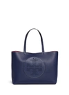 TORY BURCH 'Perforated Logo' leather tote