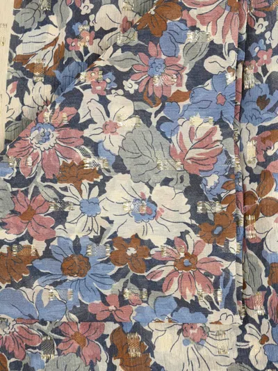 Valentino Pattern Scarf In Multi