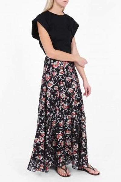 Shop Isabel Marant Peace Floral Skirt