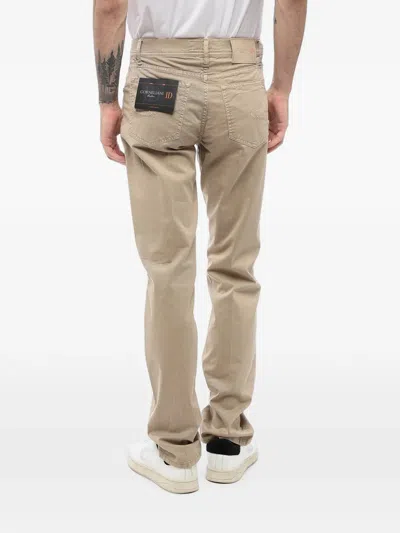 Corneliani Five-pocket Trousers In Neutrals