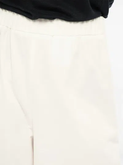 Woolrich Logo-patch Elasticated Shorts In White