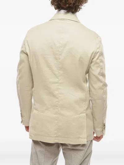 SINGLE-BREASTED PATCH-POCKETS BLAZER