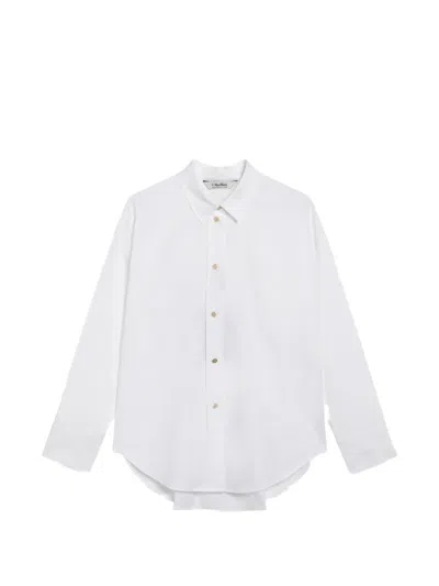 S Max Mara Volonta Buttoned Shirt In White