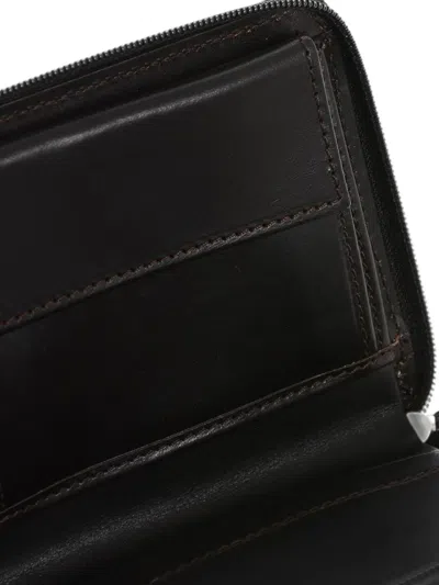 Corneliani Zip-around Bifold Wallet In Black