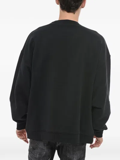 Dsquared2 Ragian Cool Sweatshirt With Embossed Logo In Multi