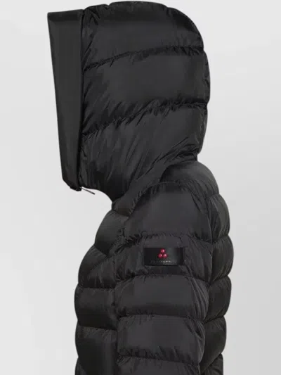 Peuterey Multicolor Technical Nylon Zip-up Jacket In Black