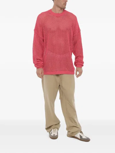 Ramael Openwork Crew-neck Sweater In Multi