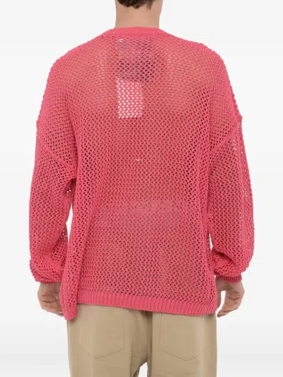 Ramael Openwork Crew-neck Sweater In Multi