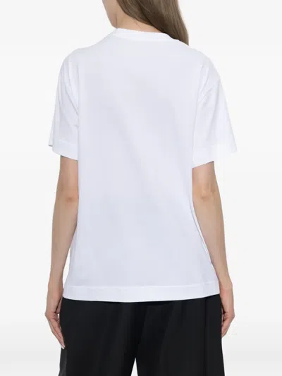 Givenchy Logo-embroidered T-shirt In White