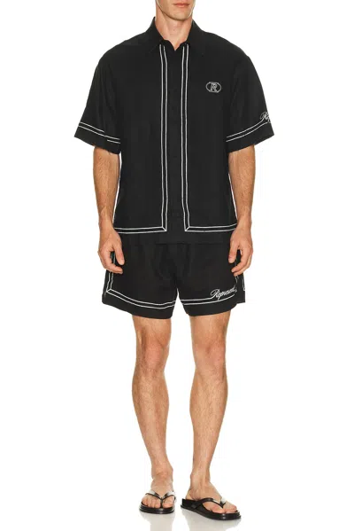 Represent Border Short In Black