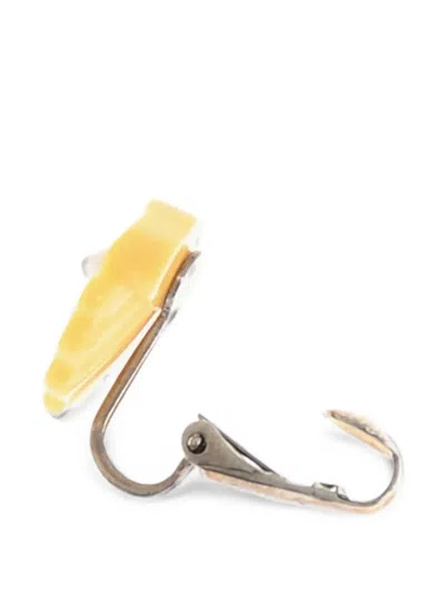 Dsquared2 Shell-shaped Clip-on Earring In Gold