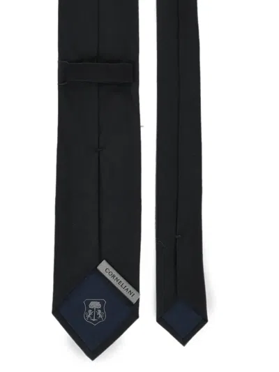 Corneliani Pointed-tip Tie In Black